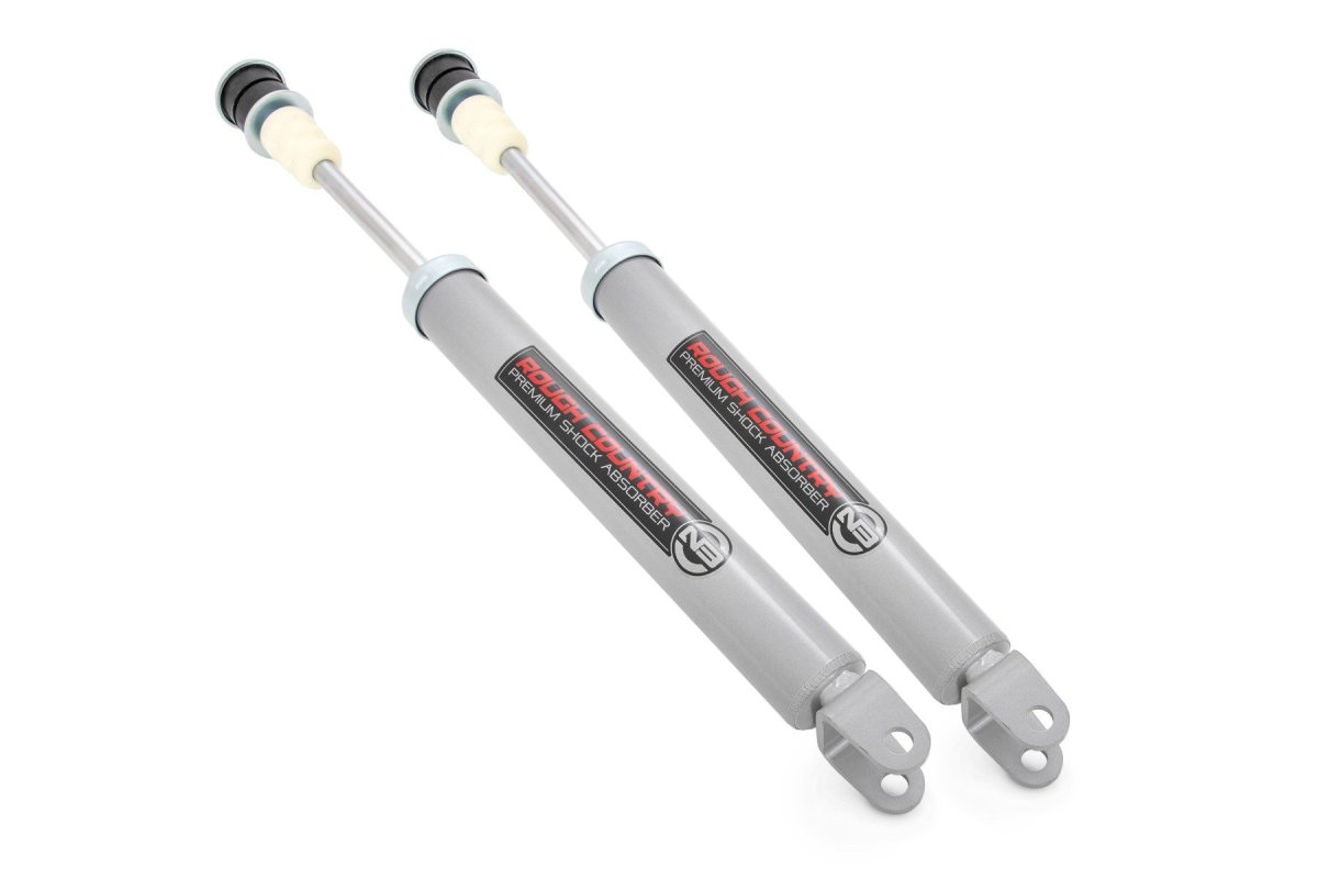 Ford Escape Rear Shocks - Rough Country - N3 - Metallic Silver - '13-'19